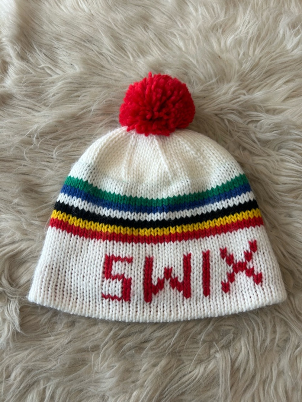 SWIX ‘Ole’ Pom Pom Fleece Lined Ski Hat